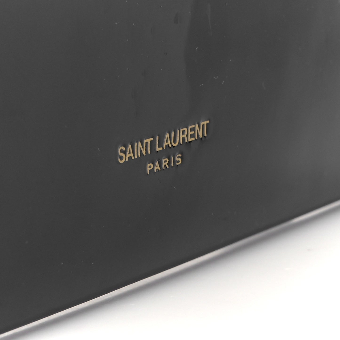 Patent Paloma Envelope Clutch Black Black