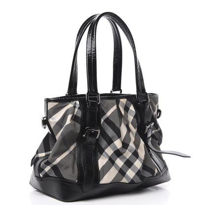 Burberry Nylon Beat Check Lowry Black 3 of 14