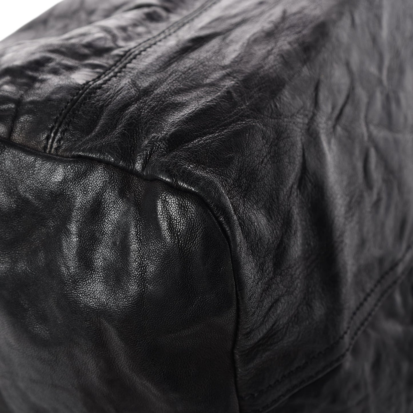 Tumbled Sheepskin Large Pandora Black