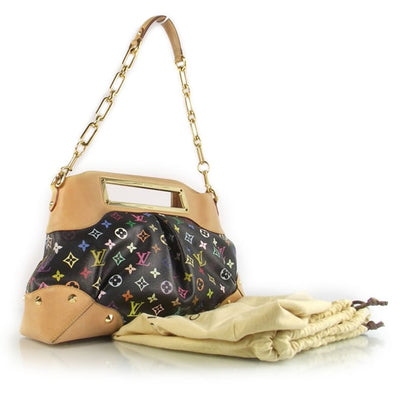 Louis Vuitton Monogram Multicolor Judy MM Black 3 of 11
