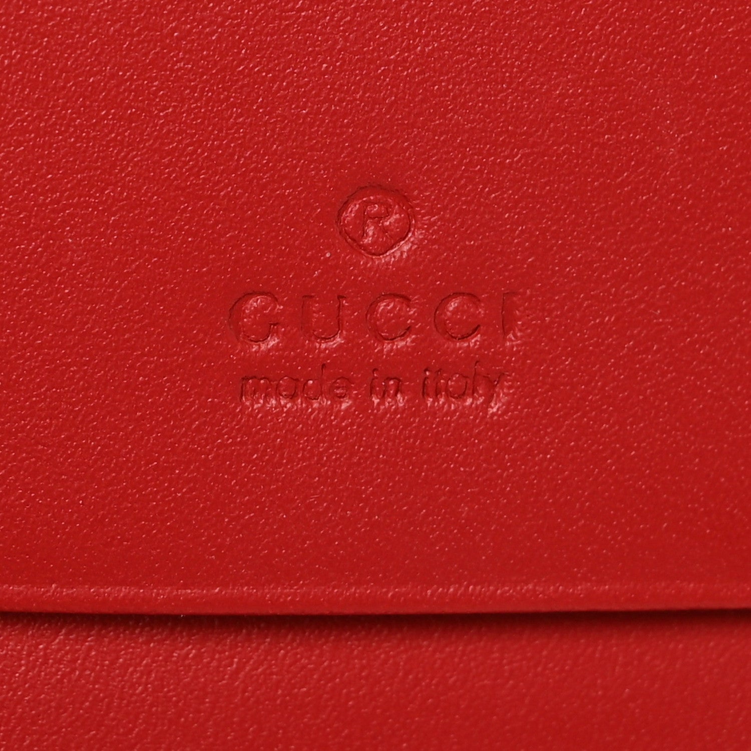 Gucci GG Supreme Monogram Bosco Patch Card Case Wallet Beige Malva Hibiscus Red 6 of 7