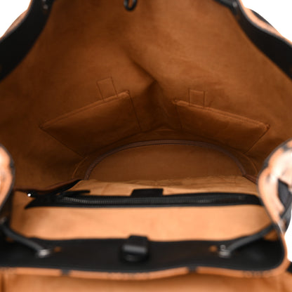 MCM Visetos Large Brandenburg Backpack Cognac 5 of 10