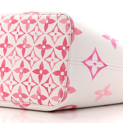 Louis Vuitton Monogram Giant By The Pool 2.0 Neverfull MM Rose 10 of 12