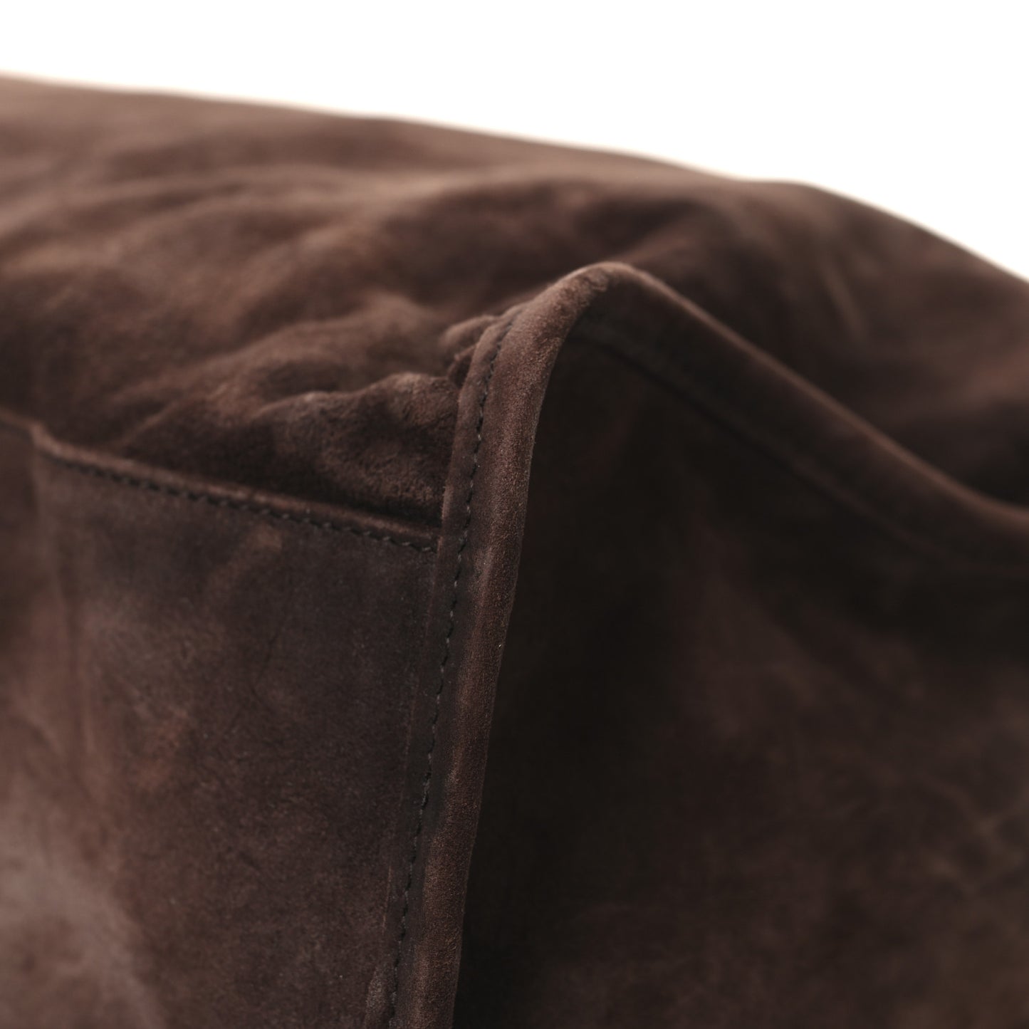 Suede Calfskin Classic Hardware Large Le City Light Espresso
