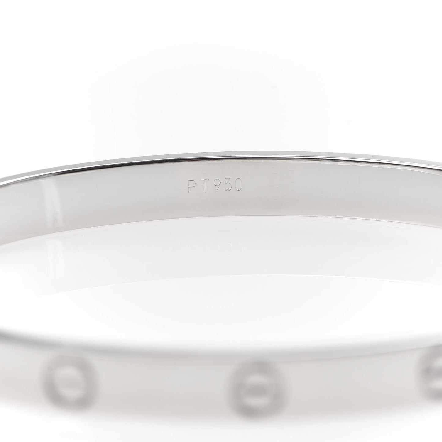 Platinum LOVE Bracelet 19