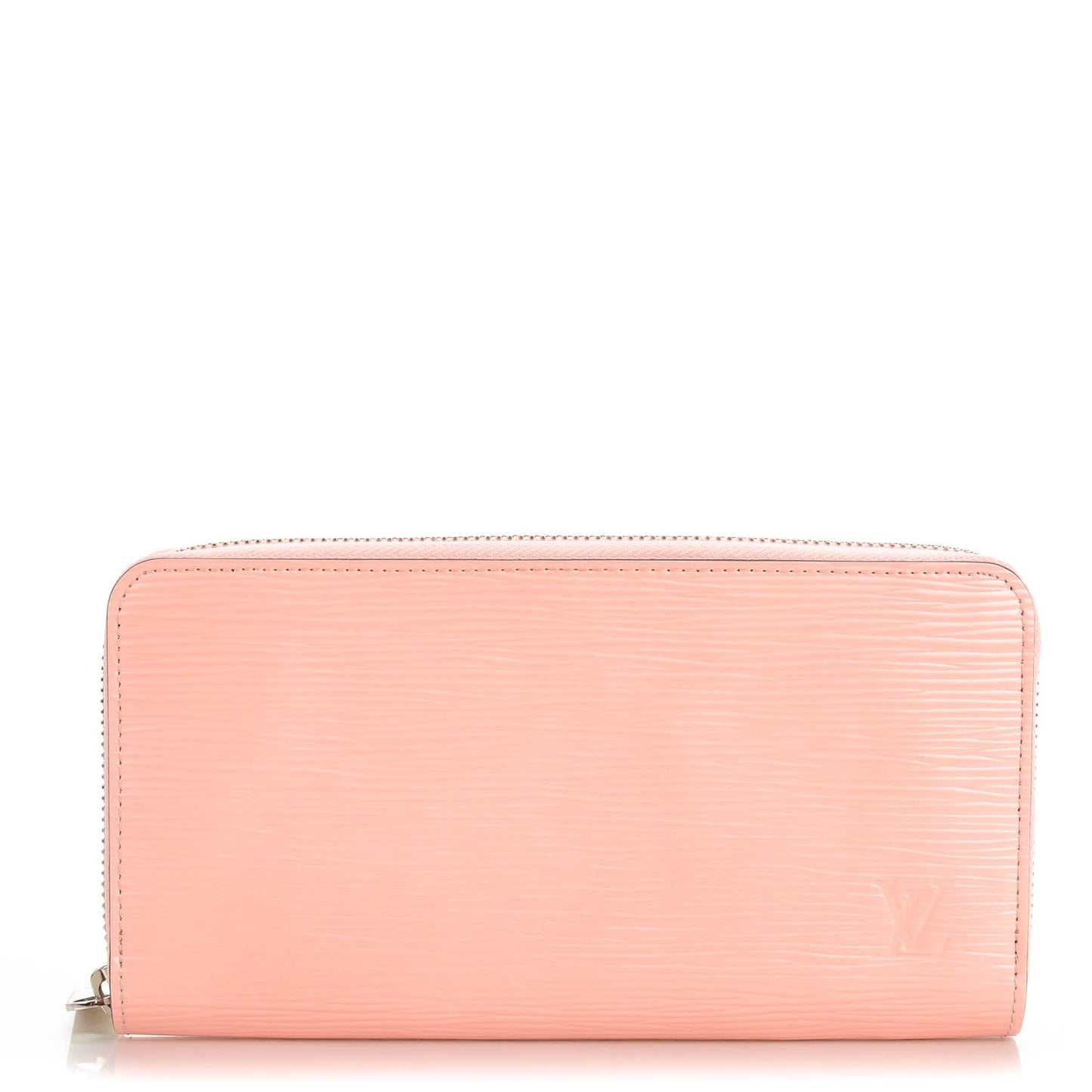 Epi Zippy Wallet Rose Nacre