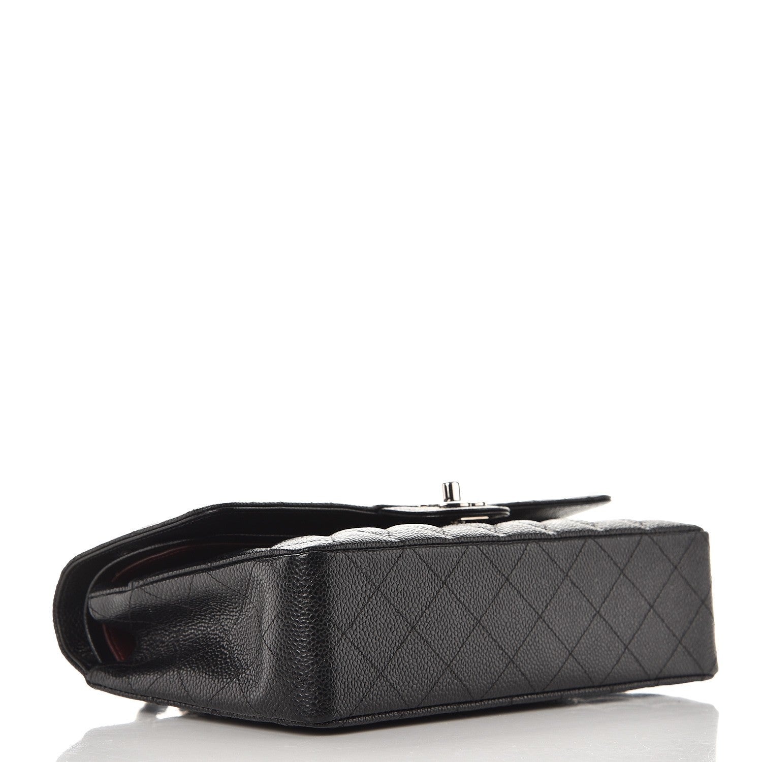 Chanel Caviar Quilted Medium Double Flap Black 4 of 8