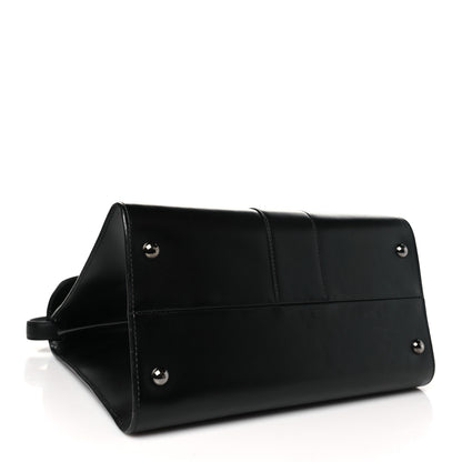 Delvaux Calfskin MM L'Humour Brillant Satchel Black 4 of 11