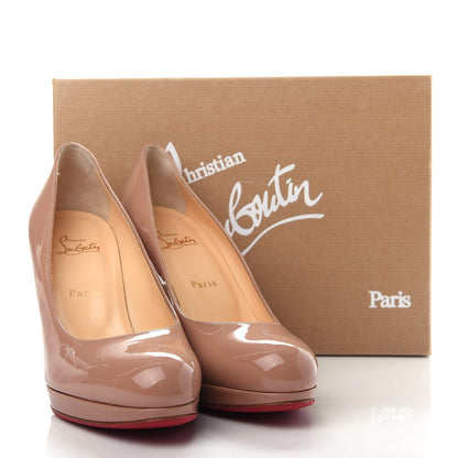 Christian Louboutin Patent New Simple 100 Pumps 40.5 Nude 10 of 10