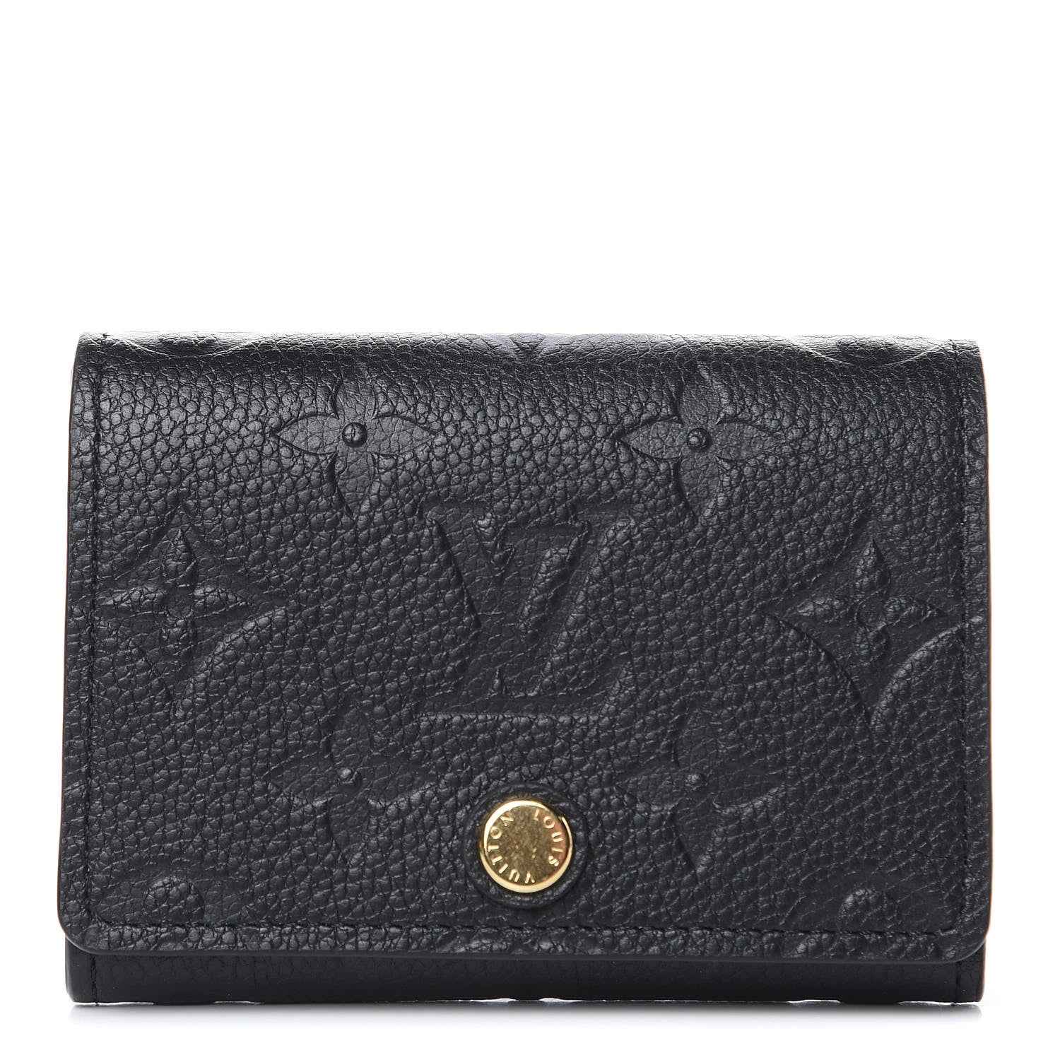 Louis Vuitton Empreinte Business Card Holder Black 1 of 7