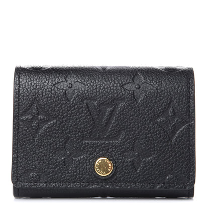 Louis Vuitton Empreinte Business Card Holder Black 1 of 7