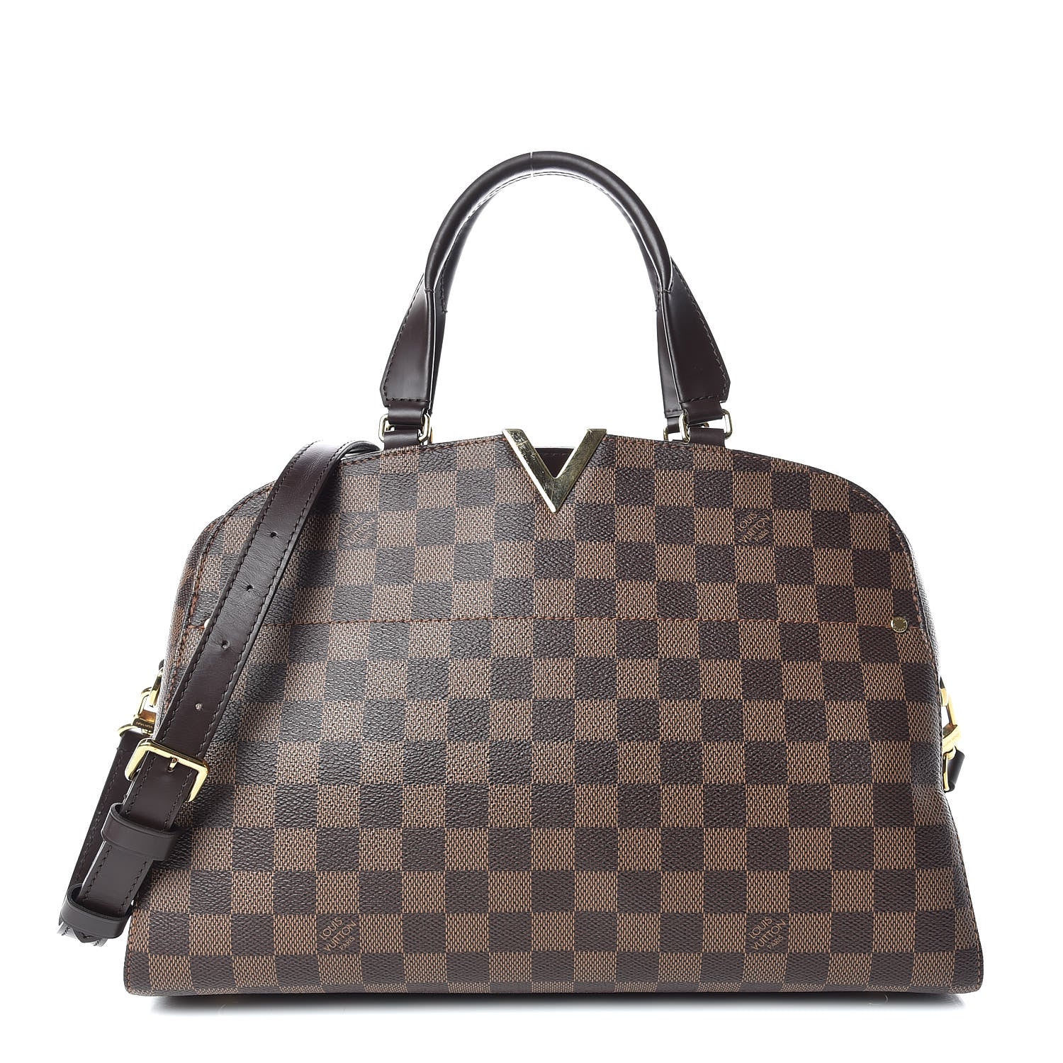 Louis Vuitton Damier Ebene Kensington Bowling Bag 1 of 9