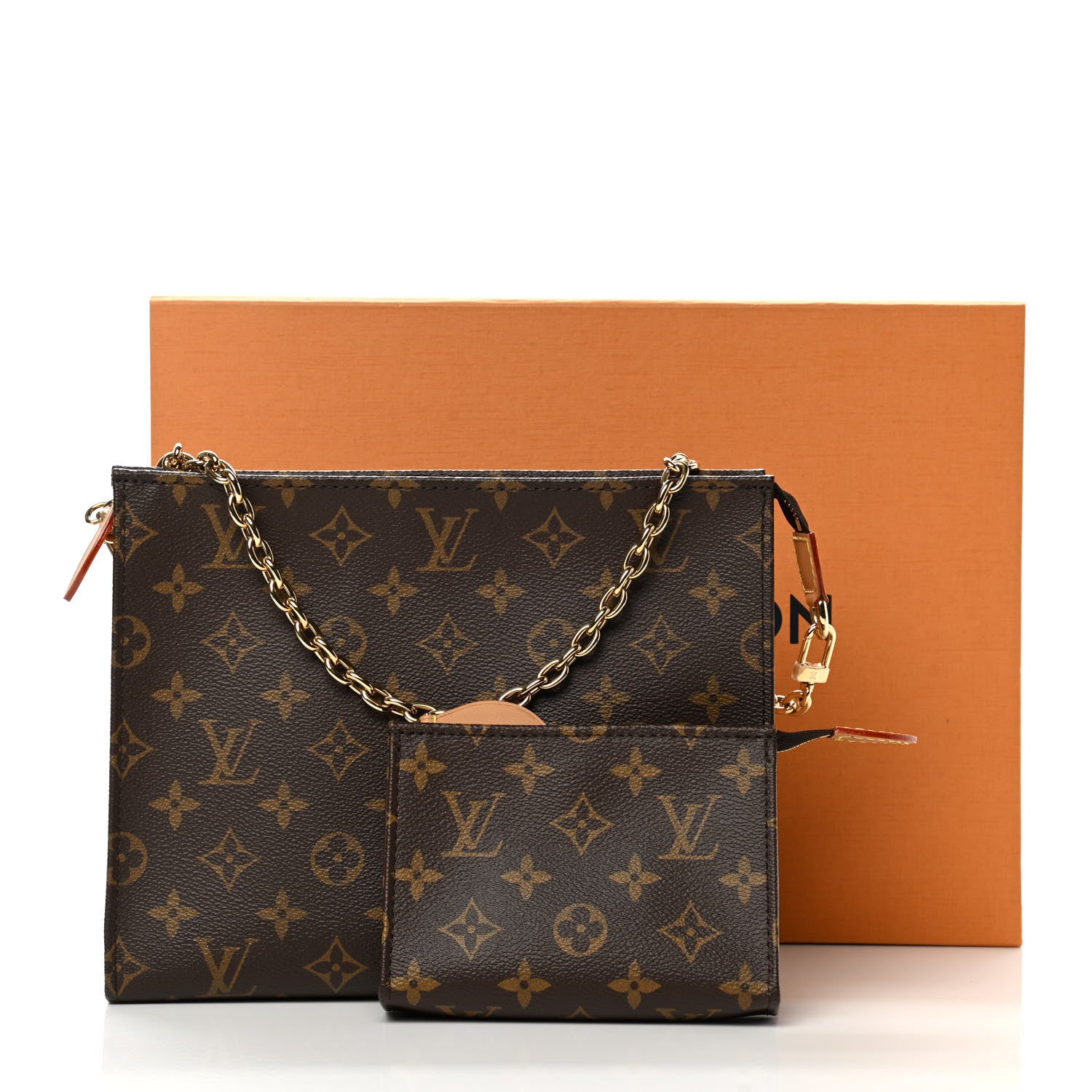 Louis Vuitton Monogram Toiletry Pouch On Chain 13 of 13