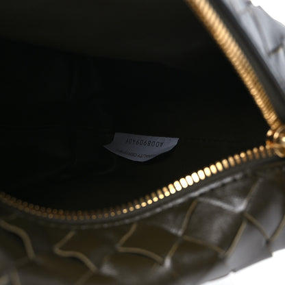 Bottega Veneta Calfskin Nappa Intrecciato Mini Wallace Kaki 7 of 12