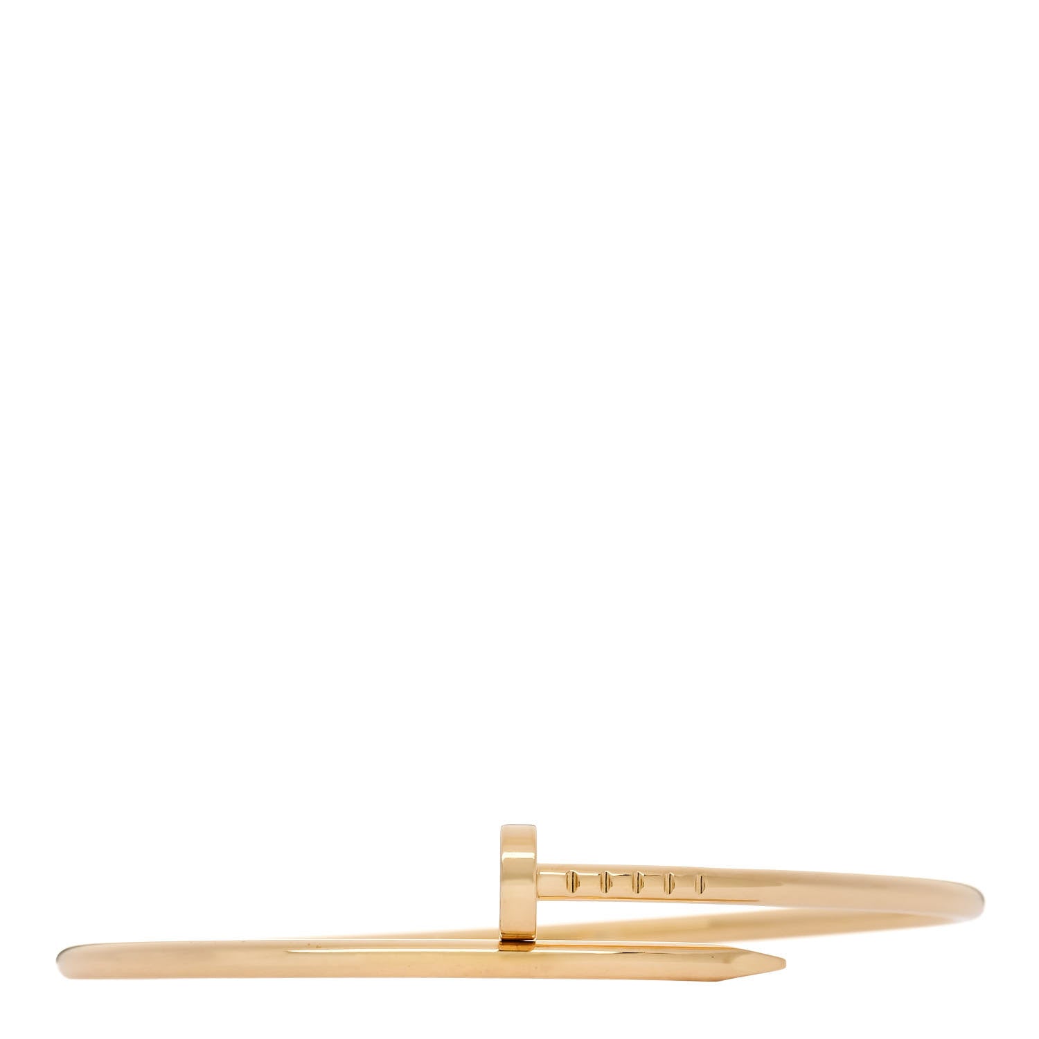 Cartier 18K Yellow Gold Small Juste Un Clou Bracelet 17 1 of 4