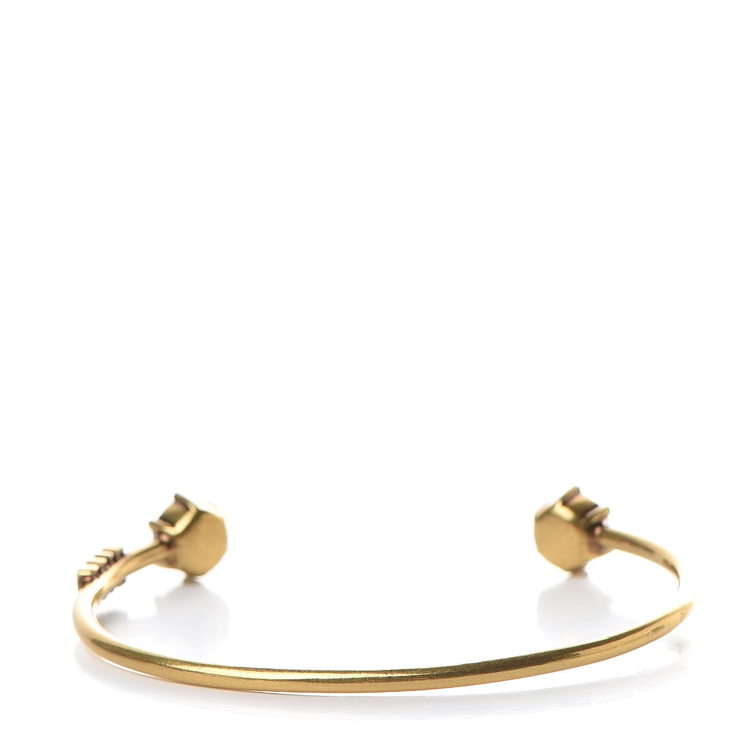 Metal Crystal Dio(r)evolution Bracelet Set Gold