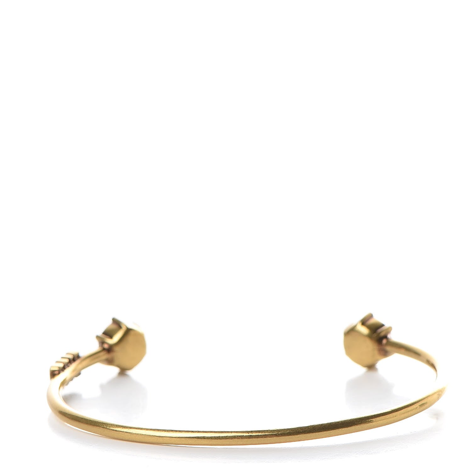 Christian Dior Metal Crystal Dio(r)evolution Bracelet Set Gold 9 of 10