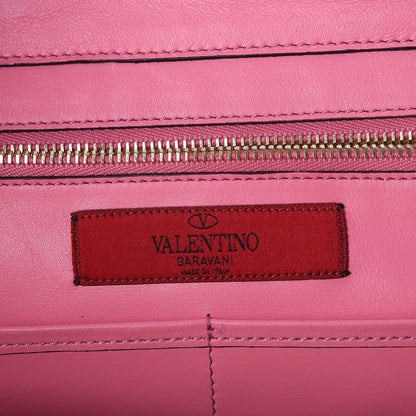 Valentino Garavani Vitello Medium Rockstud Tote Ninphea 6 of 6