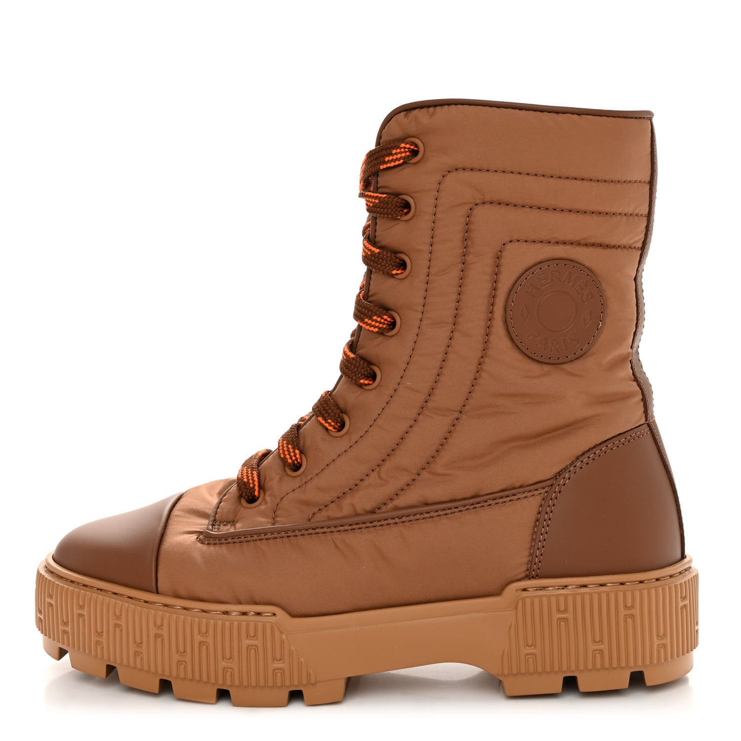 Calfskin Parachute Fresh Ankle Boots 36.5 Brun Amourette