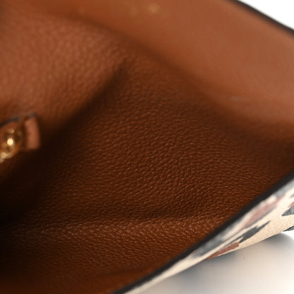 Louis Vuitton Empreinte Monogram Giant Wild At Heart Key Pouch Caramel 5 of 7