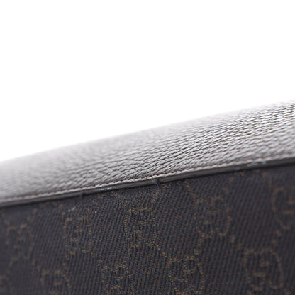 Gucci Monogram Medium Marrakech Hobo Dark Brown 11 of 15