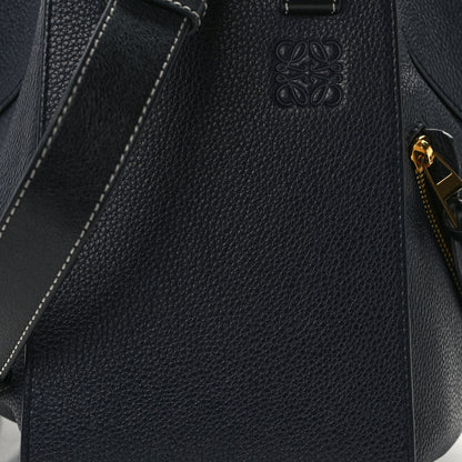 Loewe Calfskin Small Hammock Shoulder Bag Midnight Blue Black 7 of 10