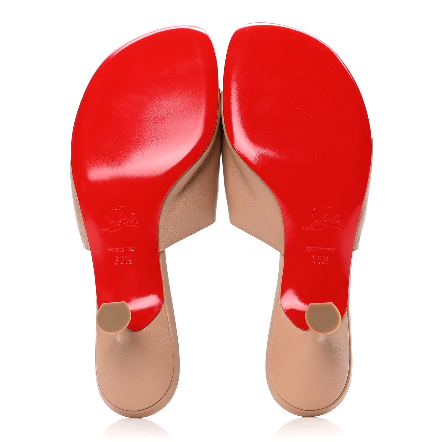 Nappa Viva Cancan 80 Mule 38.5 Nude