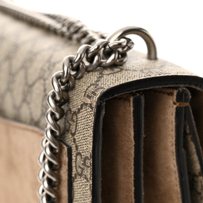 Gucci GG Supreme Monogram Medium Dionysus Shoulder Bag Taupe 14 of 16