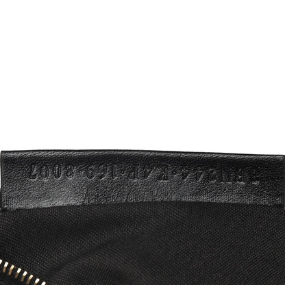 Fendi Nappa Mini Peekaboo Iconic Satchel Black 14 of 18