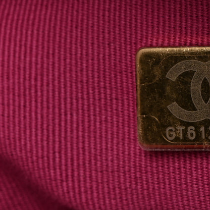 Chanel Lambskin Quilted Large Chanel 19 Flap Dark Pink 8 of 10
