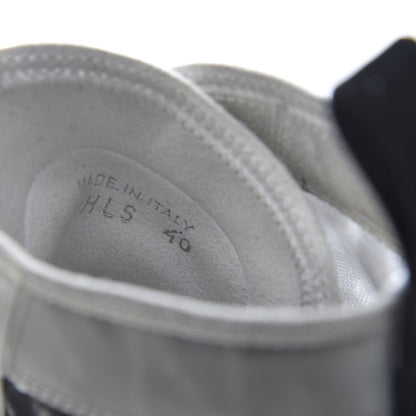 Christian Dior Canvas Leopard Print Mens B23 High Top Sneakers 40 White 6 of 9