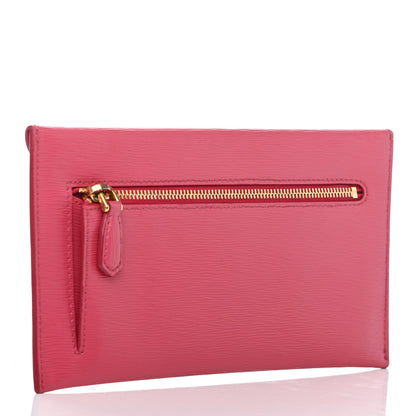 Prada Vitello Move Envelope Wallet Ibisco 2 of 4