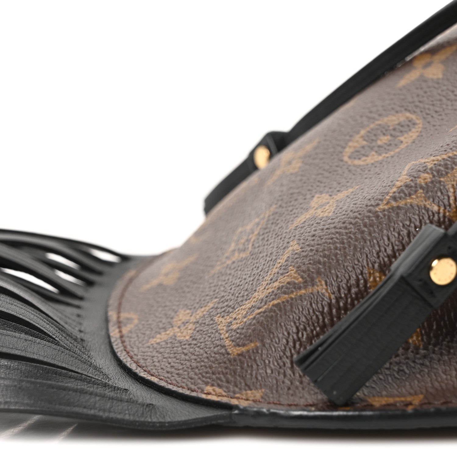 Louis Vuitton Monogram Fringed Mini Noe 16 of 17