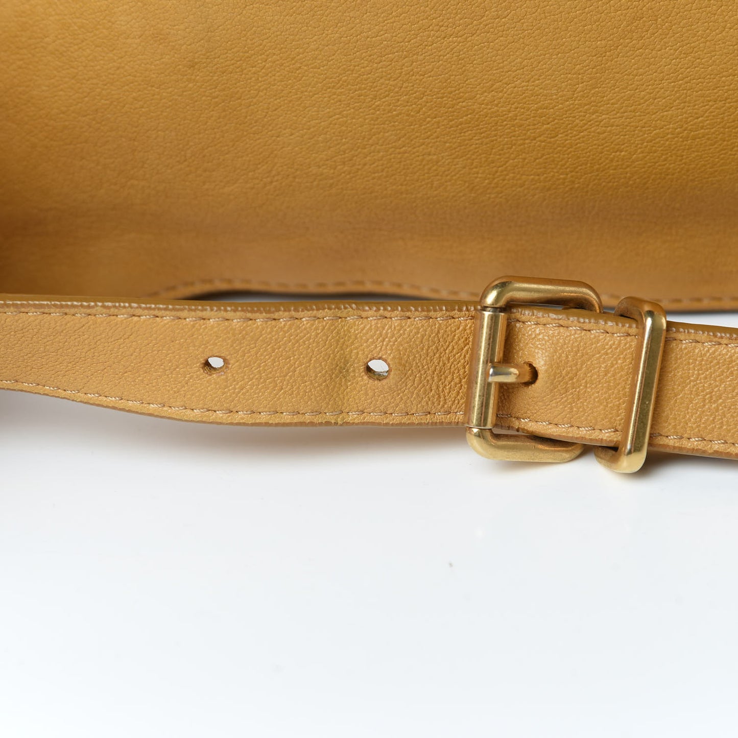 Lambskin Medium PS1 Satchel Mustard