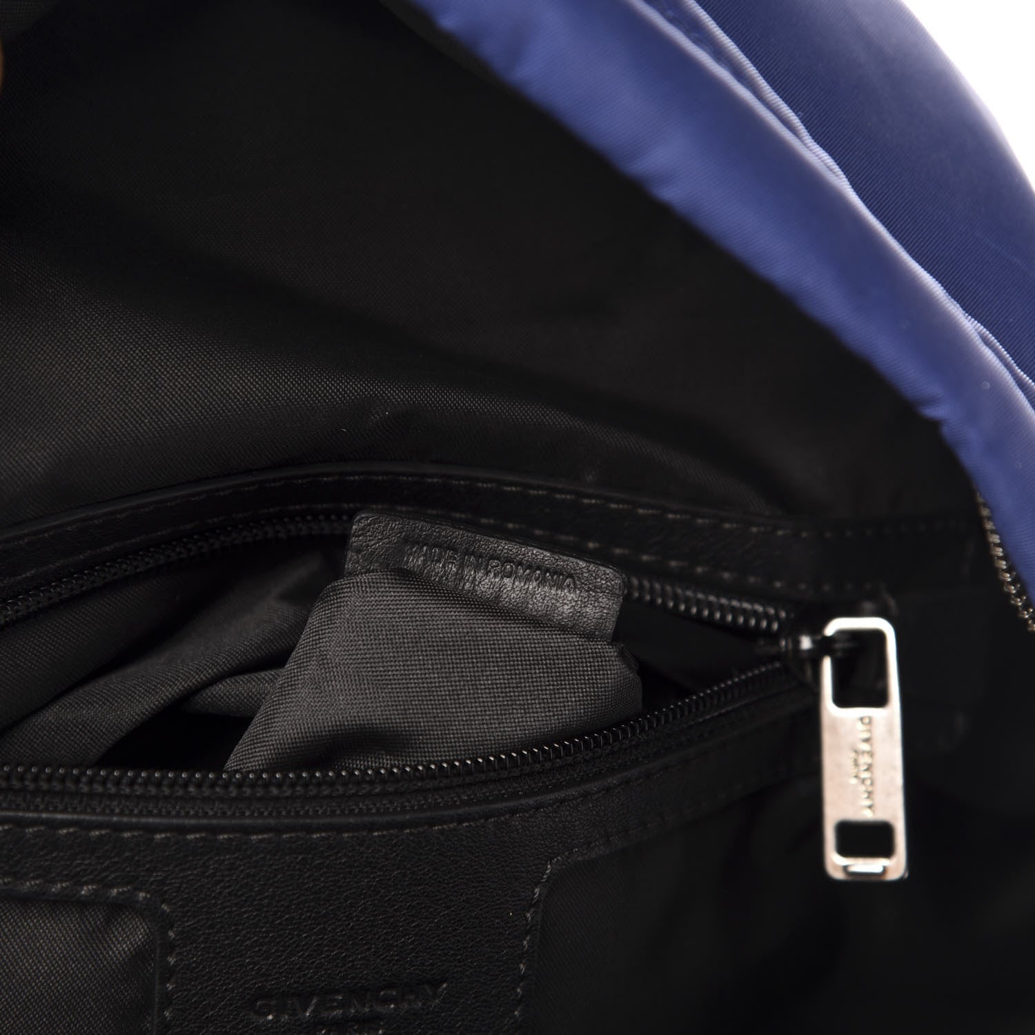 Givenchy Nylon Calfskin Urban Backpack Blue 6 of 11