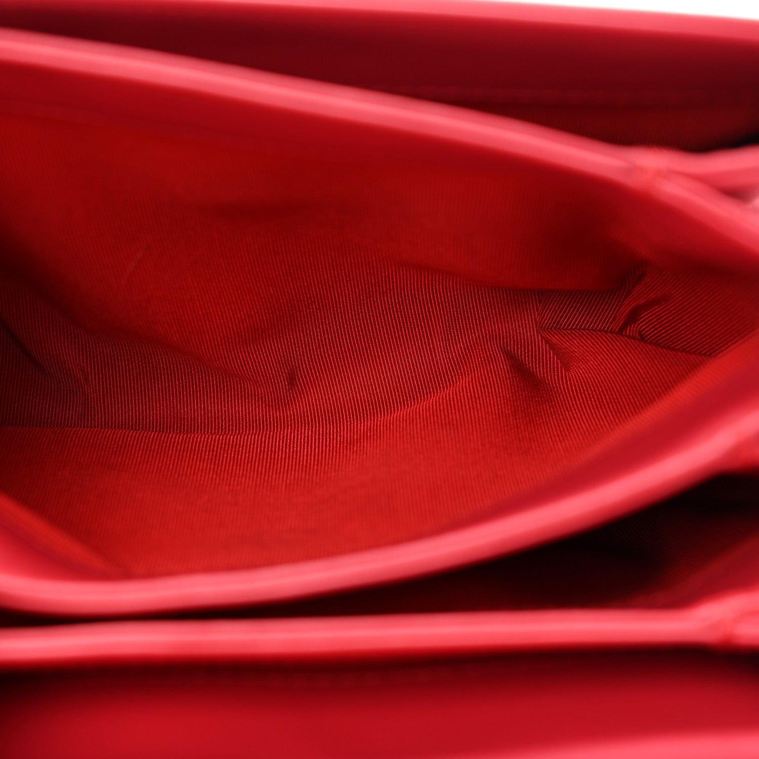 Chanel Calfskin Mini Tramezzo Flap Red 5 of 15