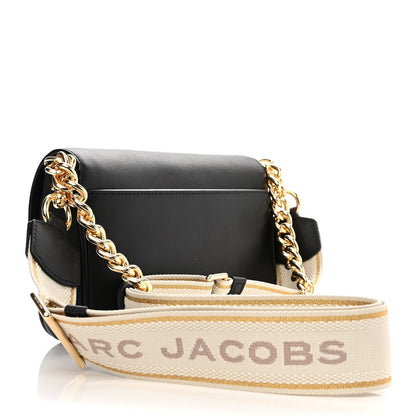 Marc Jacobs Calfskin The J Marc Shoulder Bag Black 3 of 13