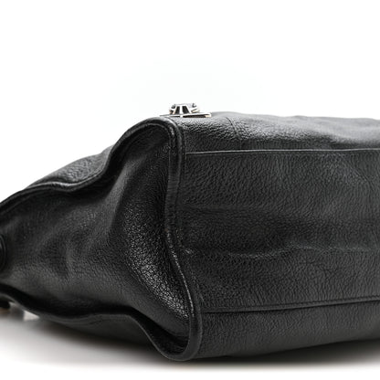 Balenciaga Chevre Silver Metallic Edge Hardware City Black 9 of 11