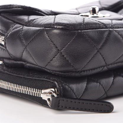Chanel Lambskin Quilted New Mini Flap Black 9 of 11