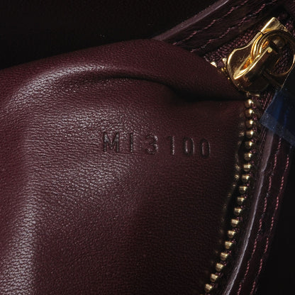 Louis Vuitton Ostrich Alma MM Prune 7 of 7