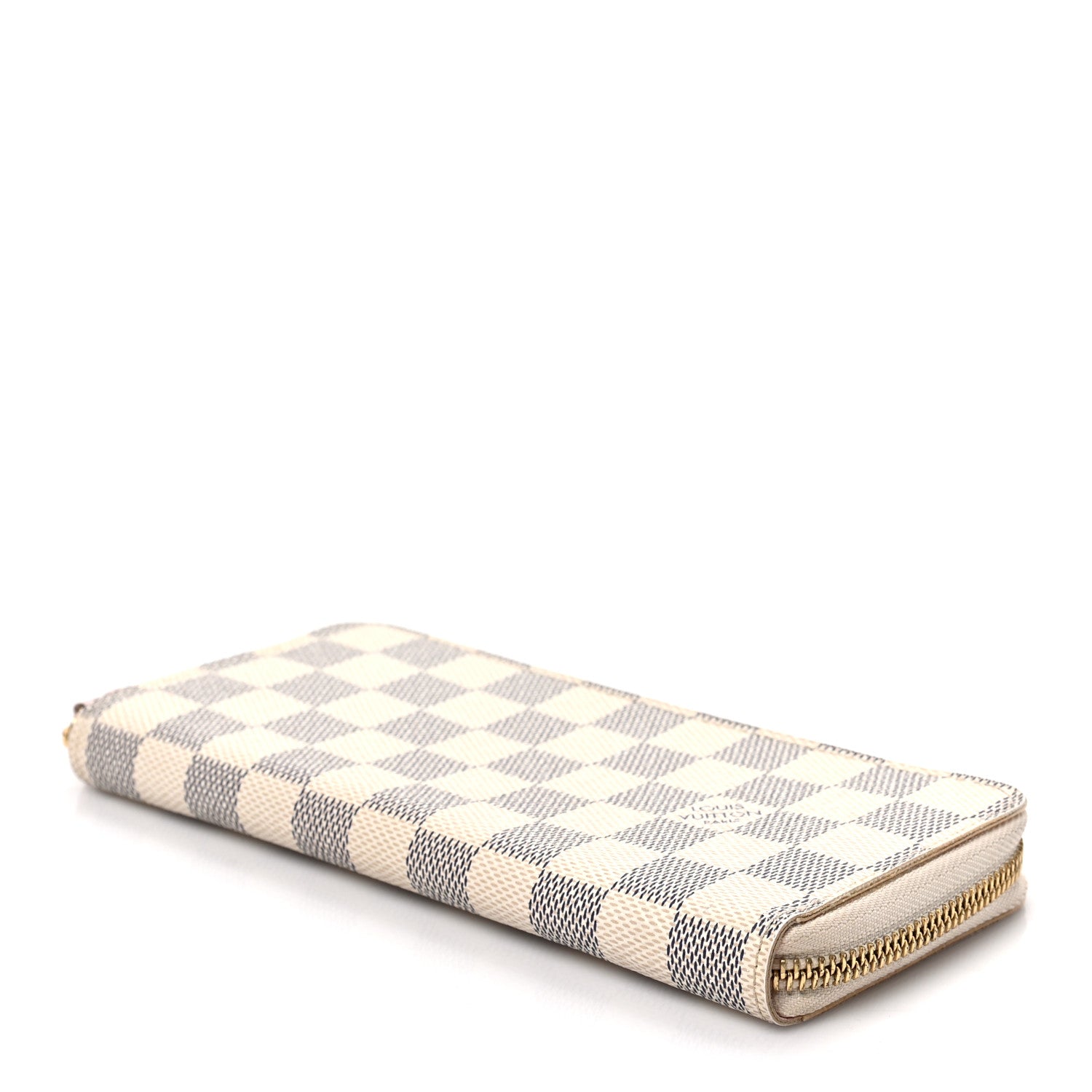Louis Vuitton Damier Azur Clemence Wallet Rose Ballerine 7 of 7