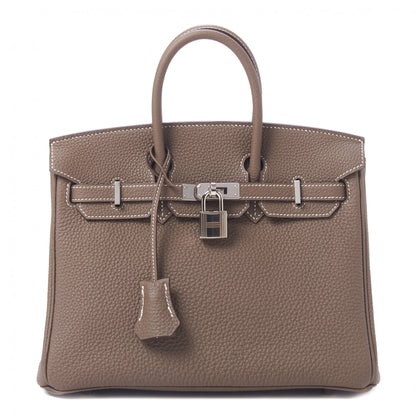 Hermes Togo Birkin 25 Etoupe 1 of 31