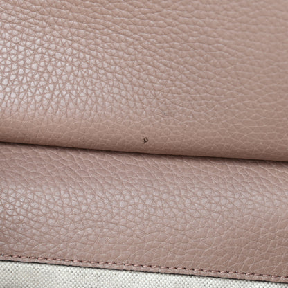 Gucci Calfskin Mini Pearly GG Marmont Top Handle Bag Antique Rose 6 of 11