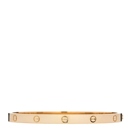 Cartier 18K Yellow Gold Medium LOVE Bracelet 18 1 of 8