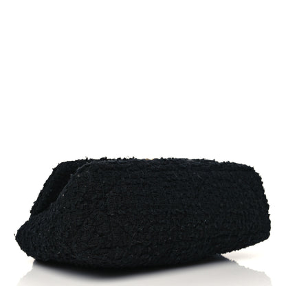 Chanel Tweed Quilted Medium Chanel 19 Flap Black 4 of 9