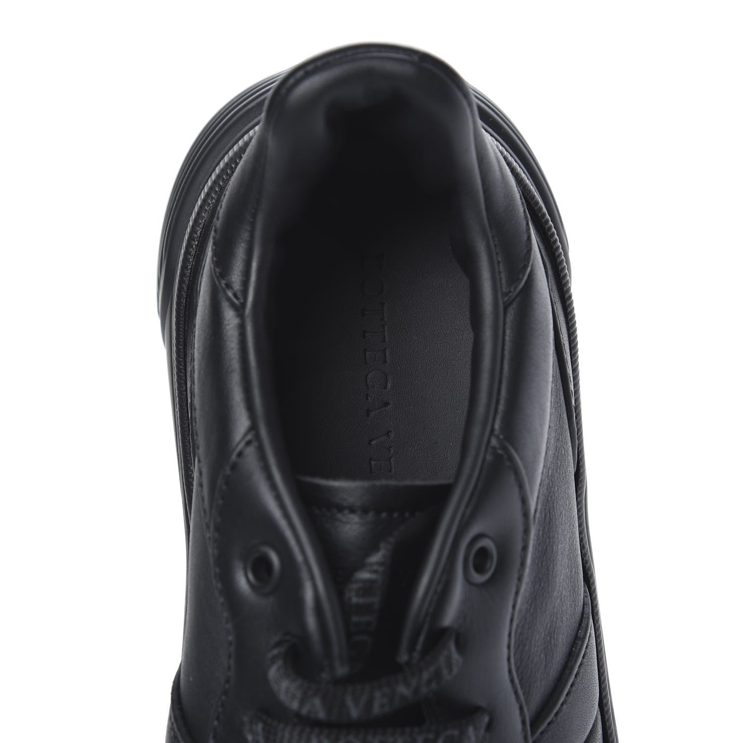 Bottega Veneta Calfskin Mens The Speedster Sneakers 42 Black 6 of 8