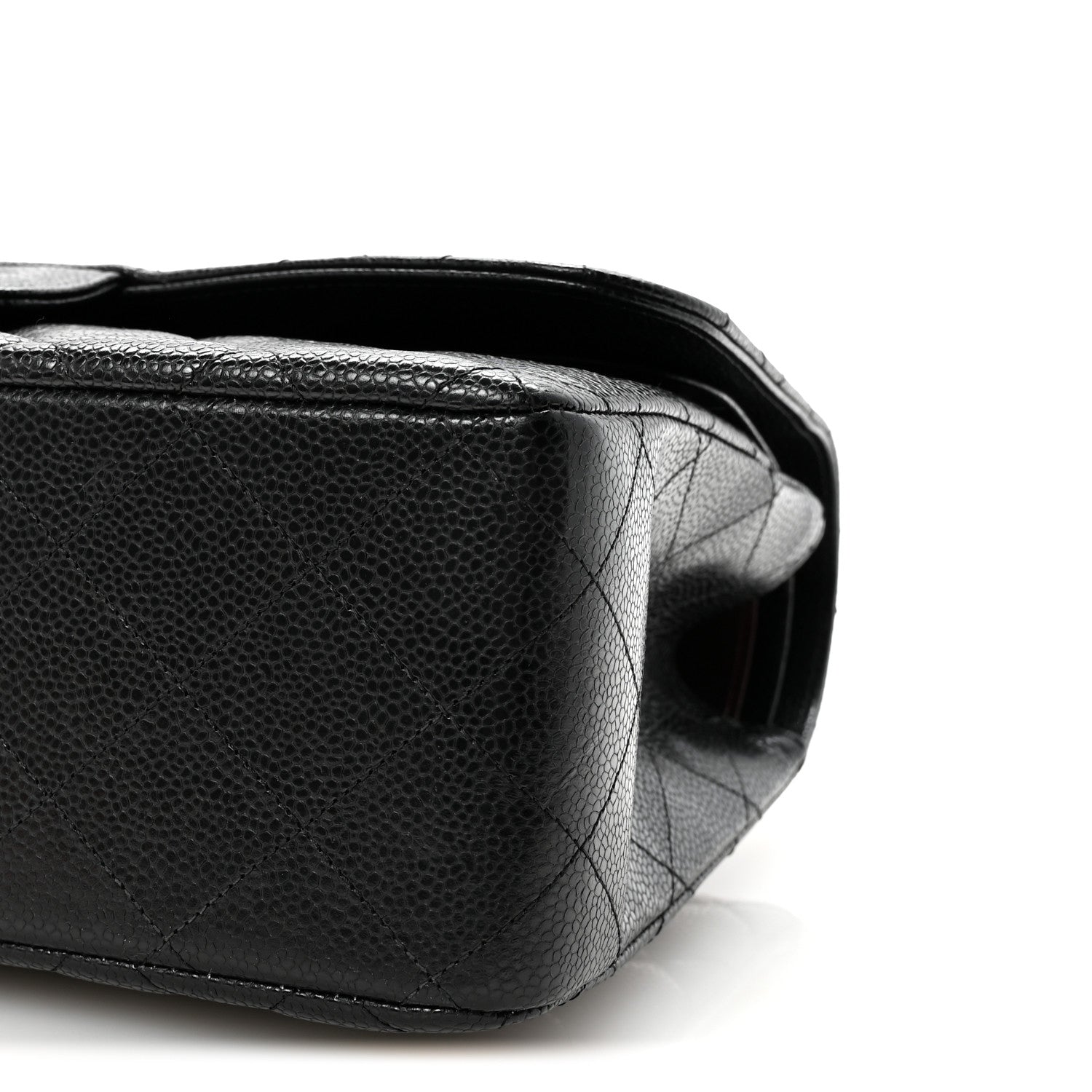 Chanel Caviar Quilted Jumbo Double Flap Black 10 of 10