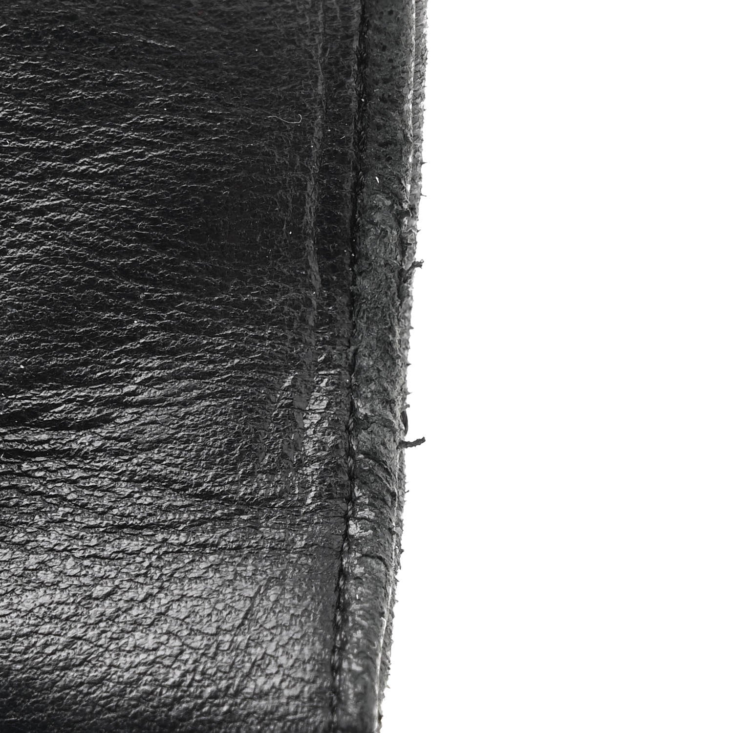 Chanel Lambskin Quilted Wallet On Chain WOC Black 11 of 12