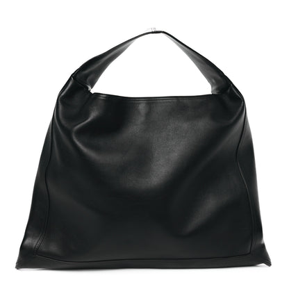 Bottega Veneta Silky Calfskin Large Hop Black 1 of 11