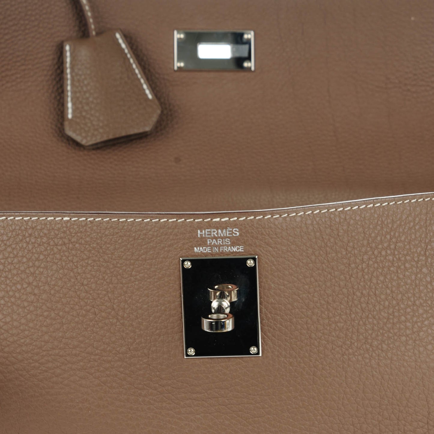Togo Shoulder Kelly 40 Etoupe